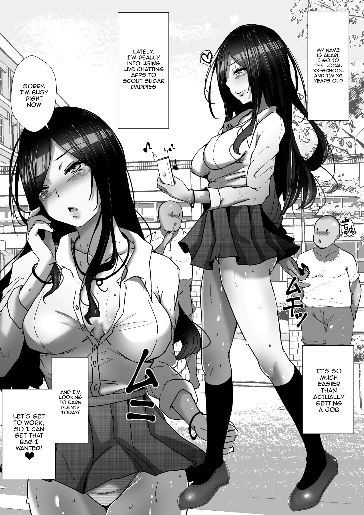 Hentai Manga Comic-I Taught A Sugar Baby Highscooler The Pleasure Of Having Adult Aphrodisiac Sex-Read-3